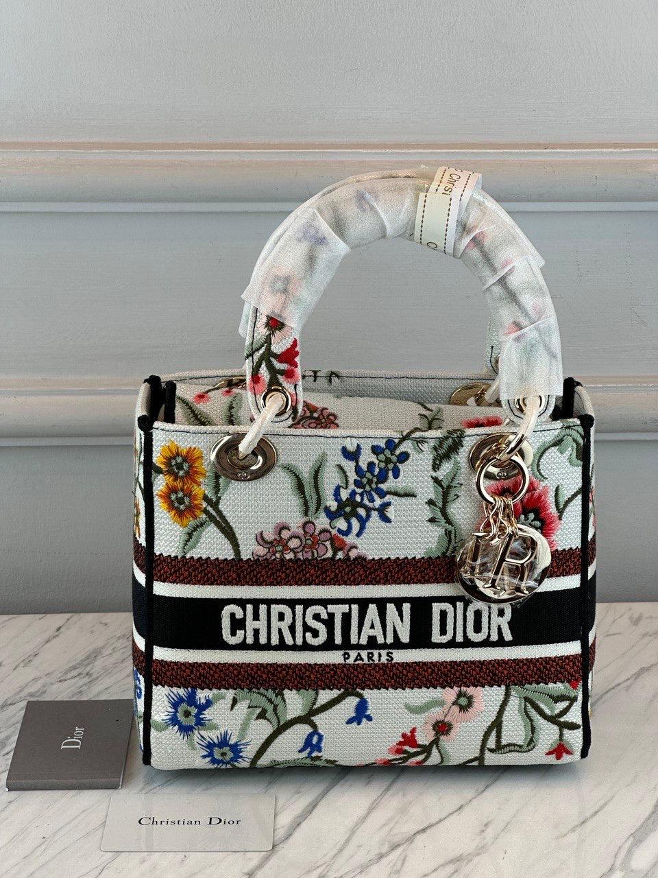 Christian Dior Lady Orta Krem D-Lite Çanta