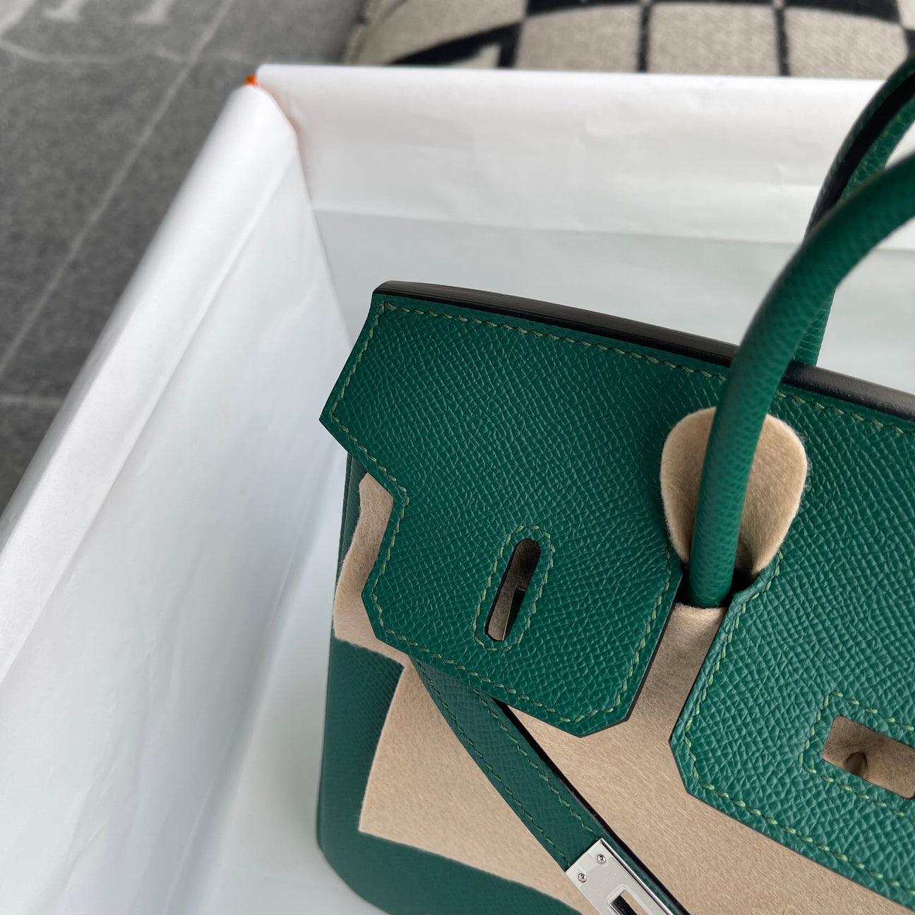 Hermès Birkin 25 Togo Deri Malakit Paladyum Donanımlı (PHW)