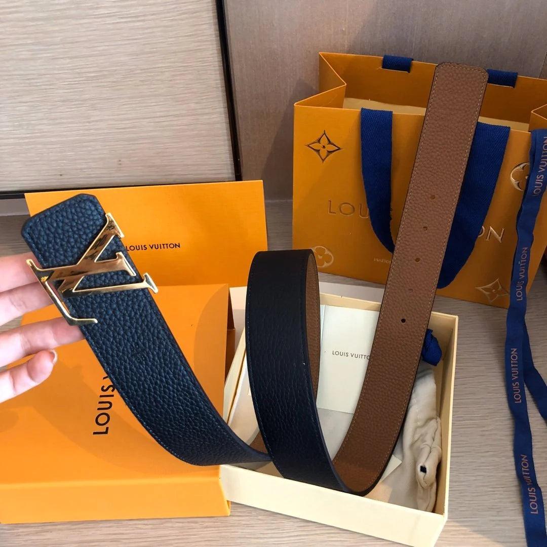 LV BAŞ HARFLERI TERS ÇEVRILEBILIR KEMER TAURILLON LOUIS VUITTON - Glimmer of Luxury