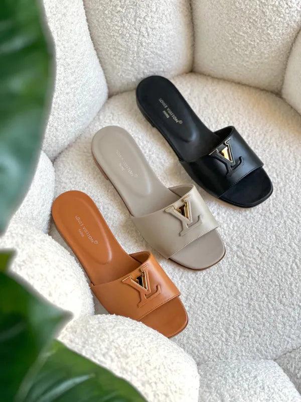 Kadın Louis Vuitton LV Capri Flat Mule