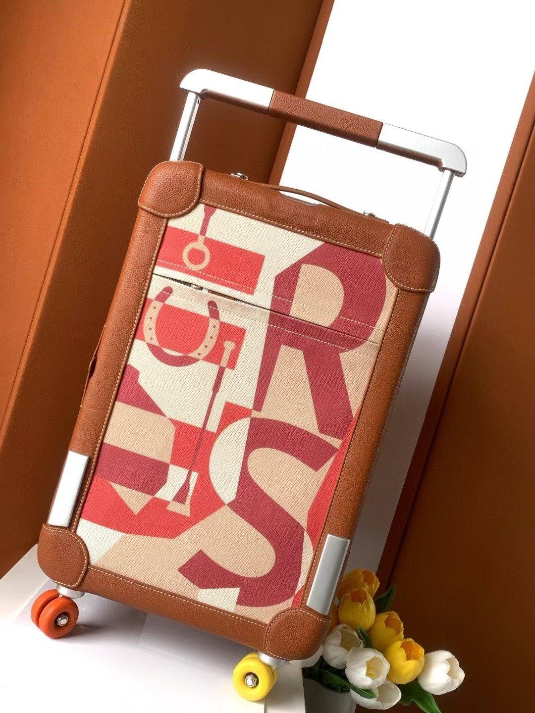 Hermès R.M.S Trolley Rollerbag Deri Valiz