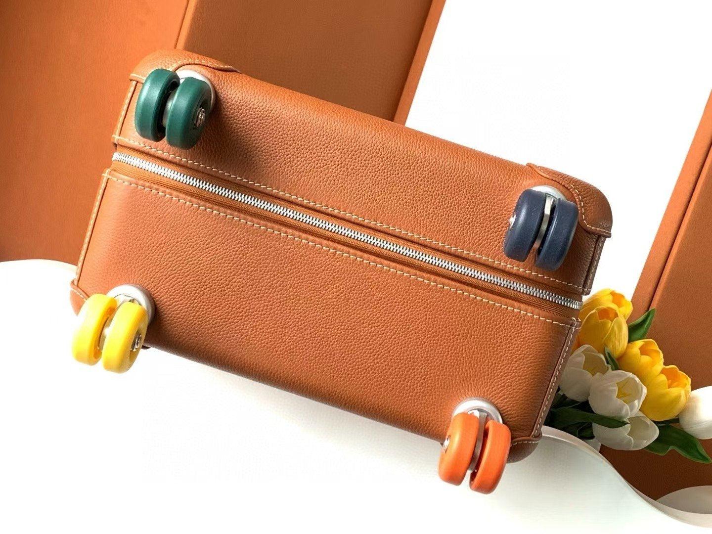 Hermès R.M.S Trolley Rollerbag Deri Valiz