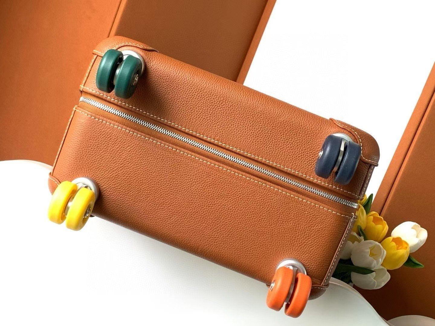 Hermès R.M.S Trolley Rollerbag Deri Valiz