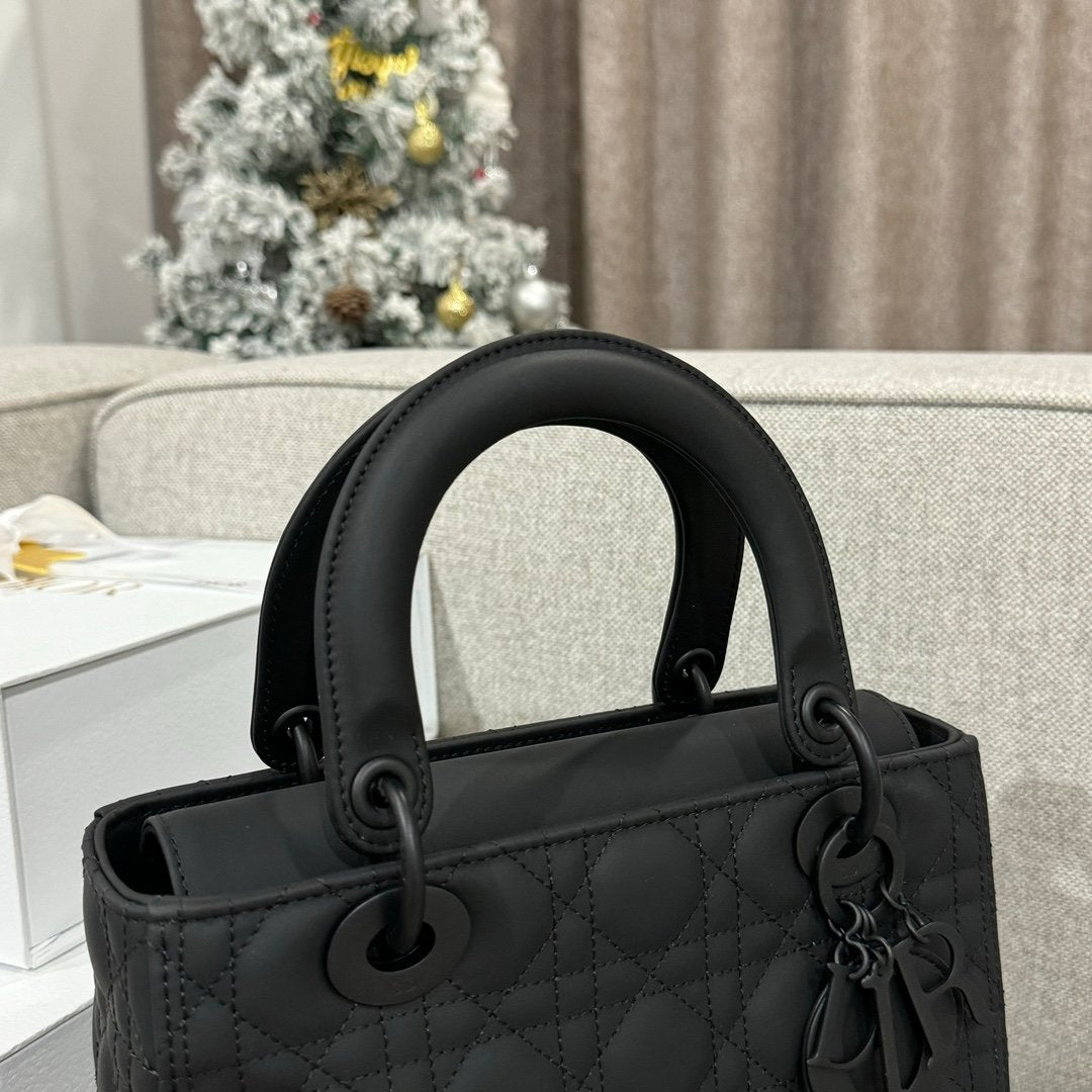 Lady Dior 24 Mat Siyah