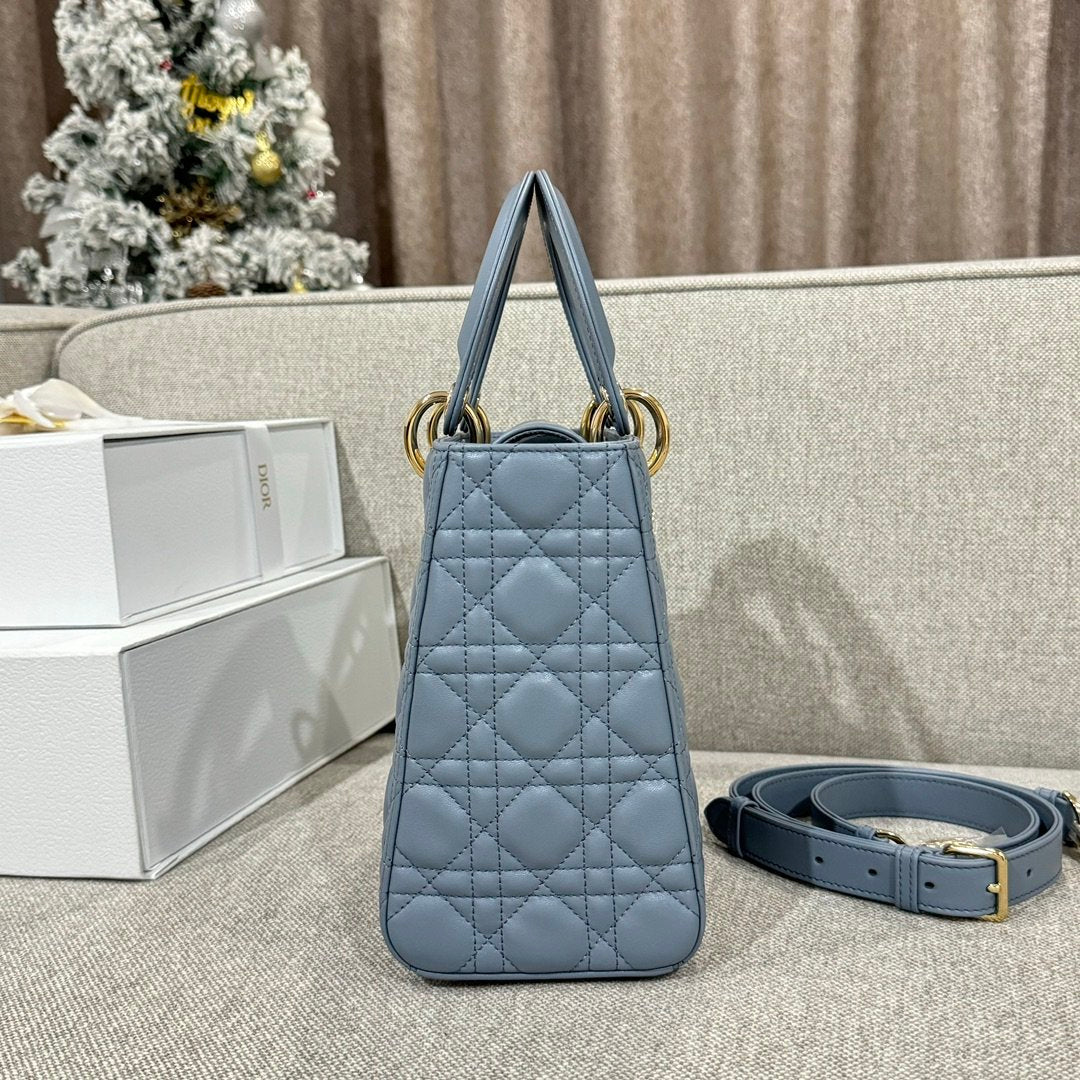 Lady Dior 24 Kot Mavisi