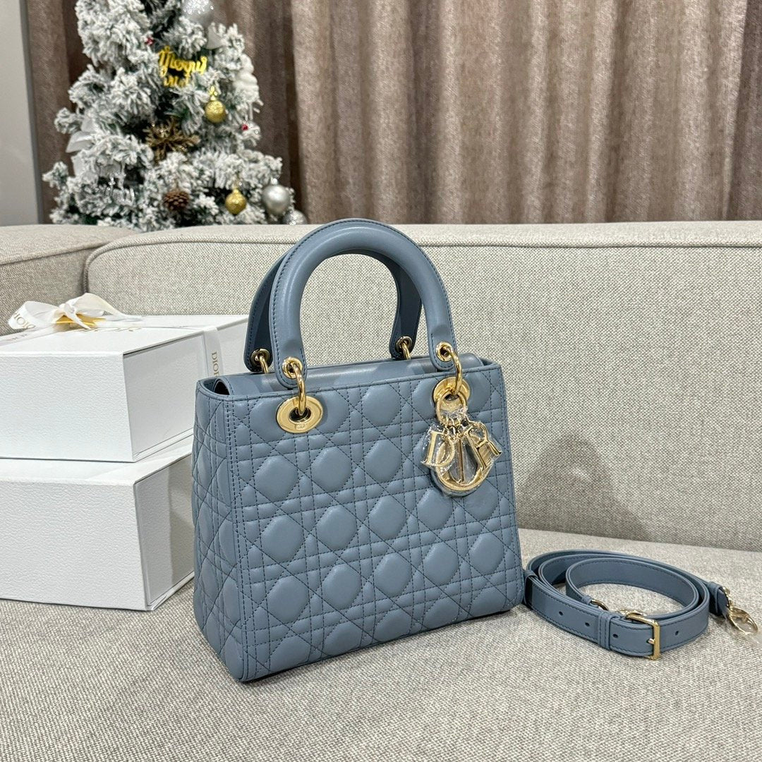 Lady Dior 24 Kot Mavisi