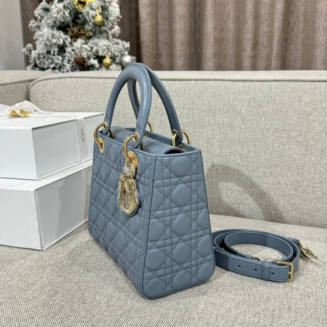 Lady Dior 24 Kot Mavisi