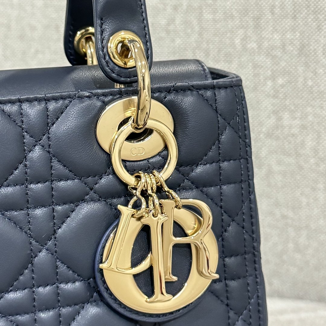 Lady Dior 24 Koyu Mavi