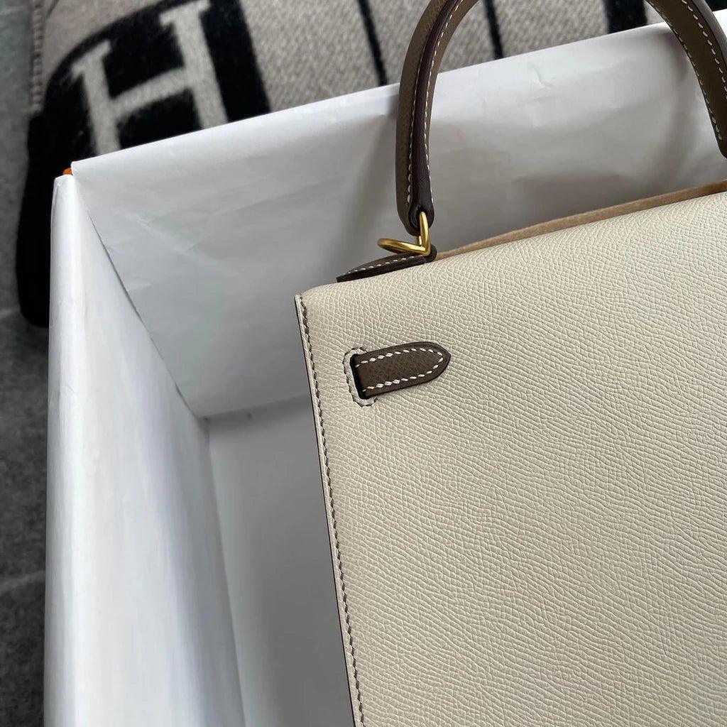 Hermès Kelly 25 Craie