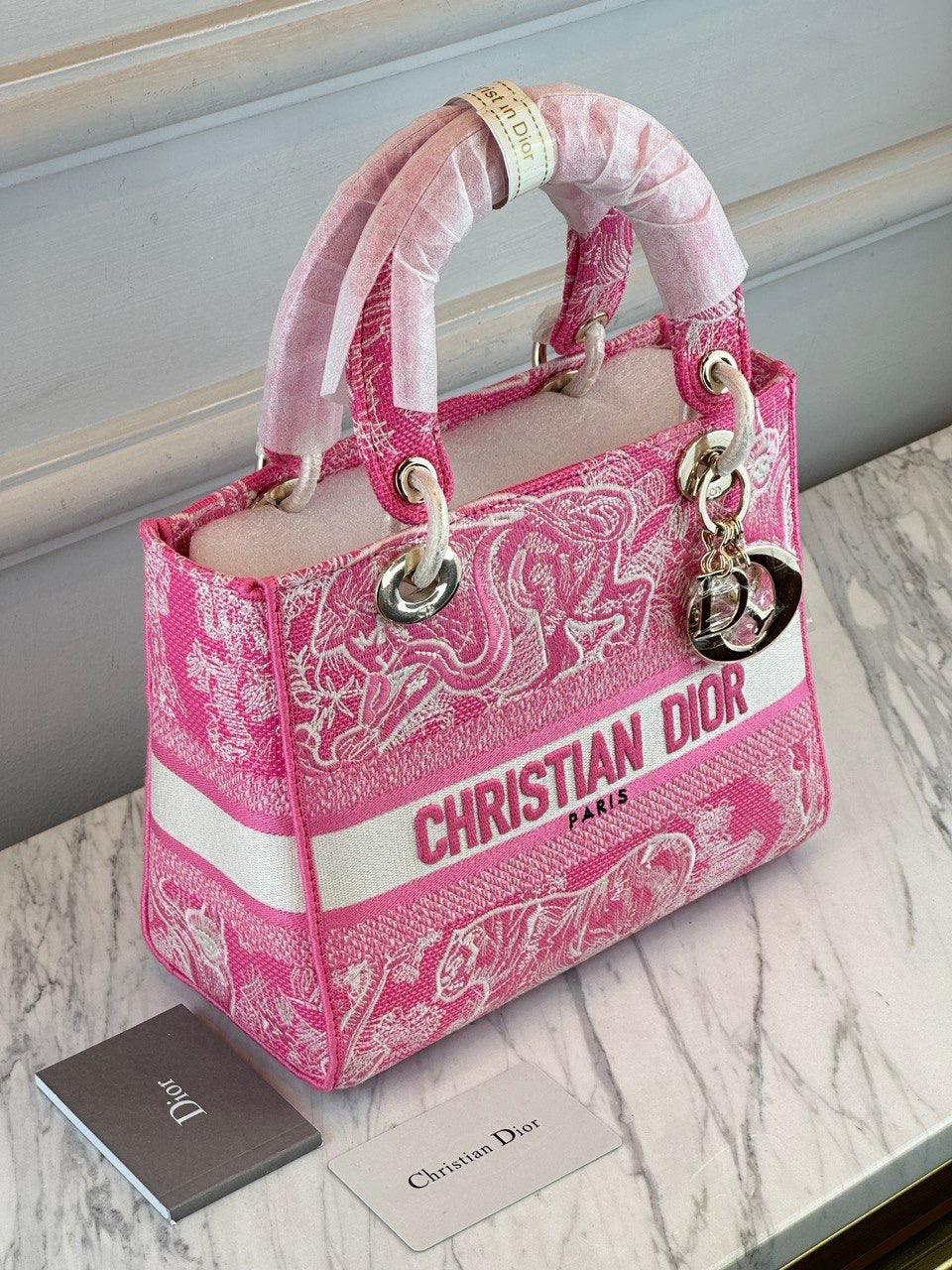 Christian Dior Lady Orta Siyah D-Lite Çanta