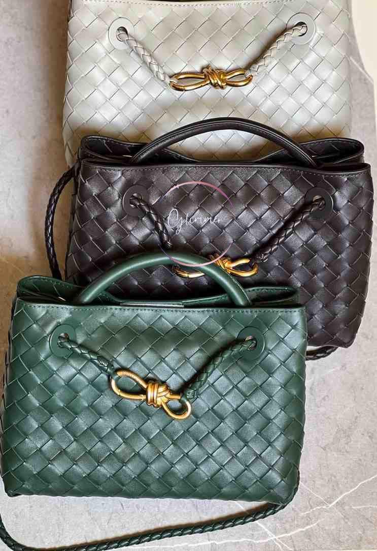 Üst Saplı Bottega Veneta Andiamo Çanta - Glimmer of Luxury