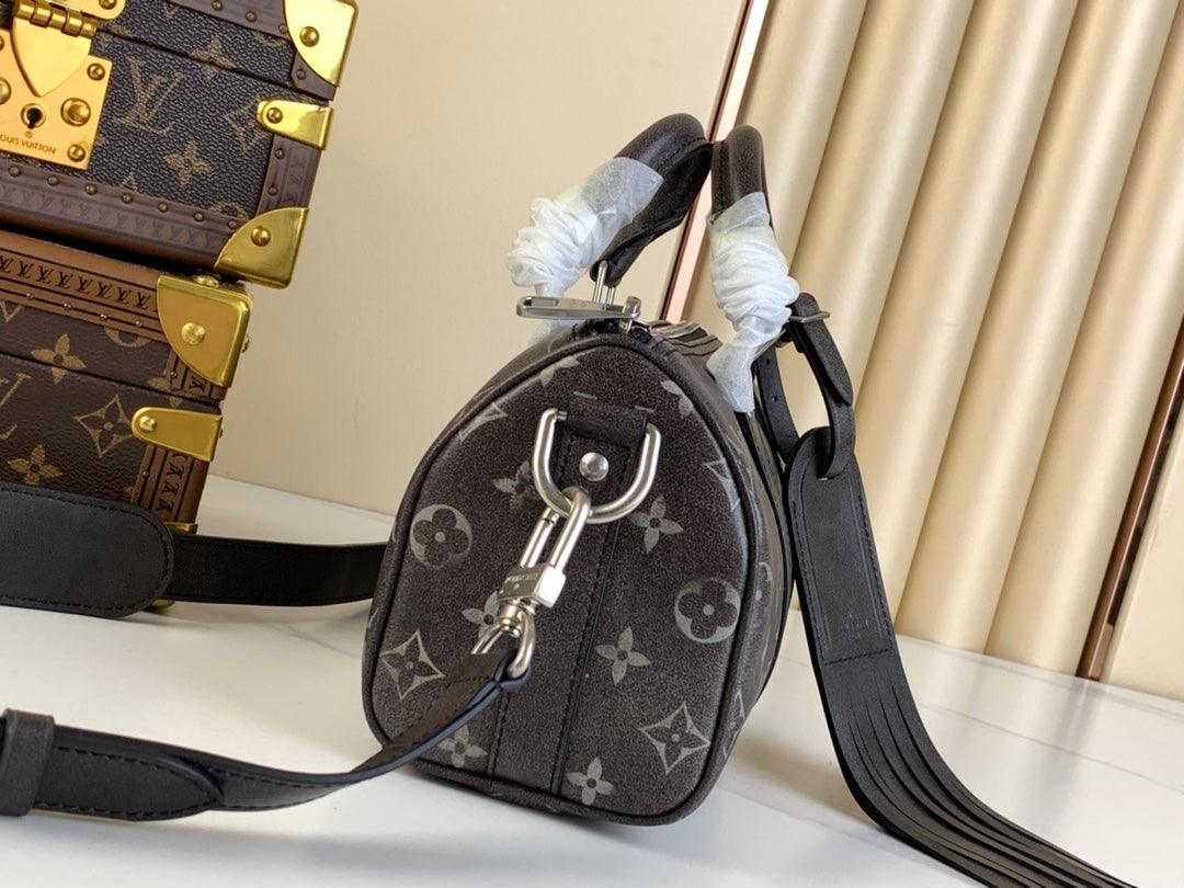 Louis Vuitton M11595 Keepall Bandoulière 25 Fırçalı Monogram Çanta