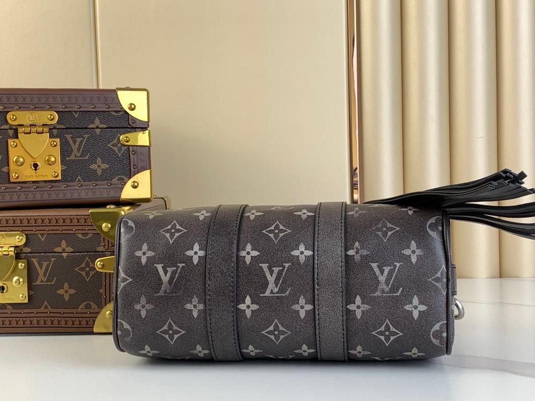 Louis Vuitton M11595 Keepall Bandoulière 25 Fırçalı Monogram Çanta