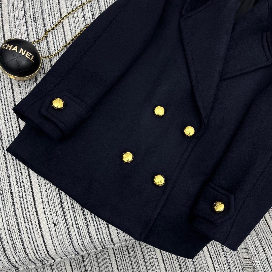 loewe wool coat jacket