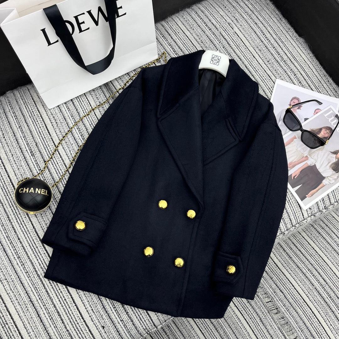 loewe wool coat jacket