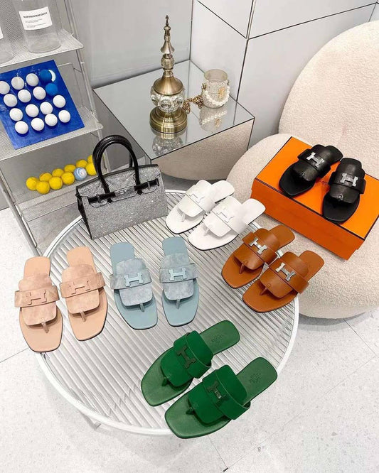 Hermès Galerie Sandals - Glimmer of Luxury