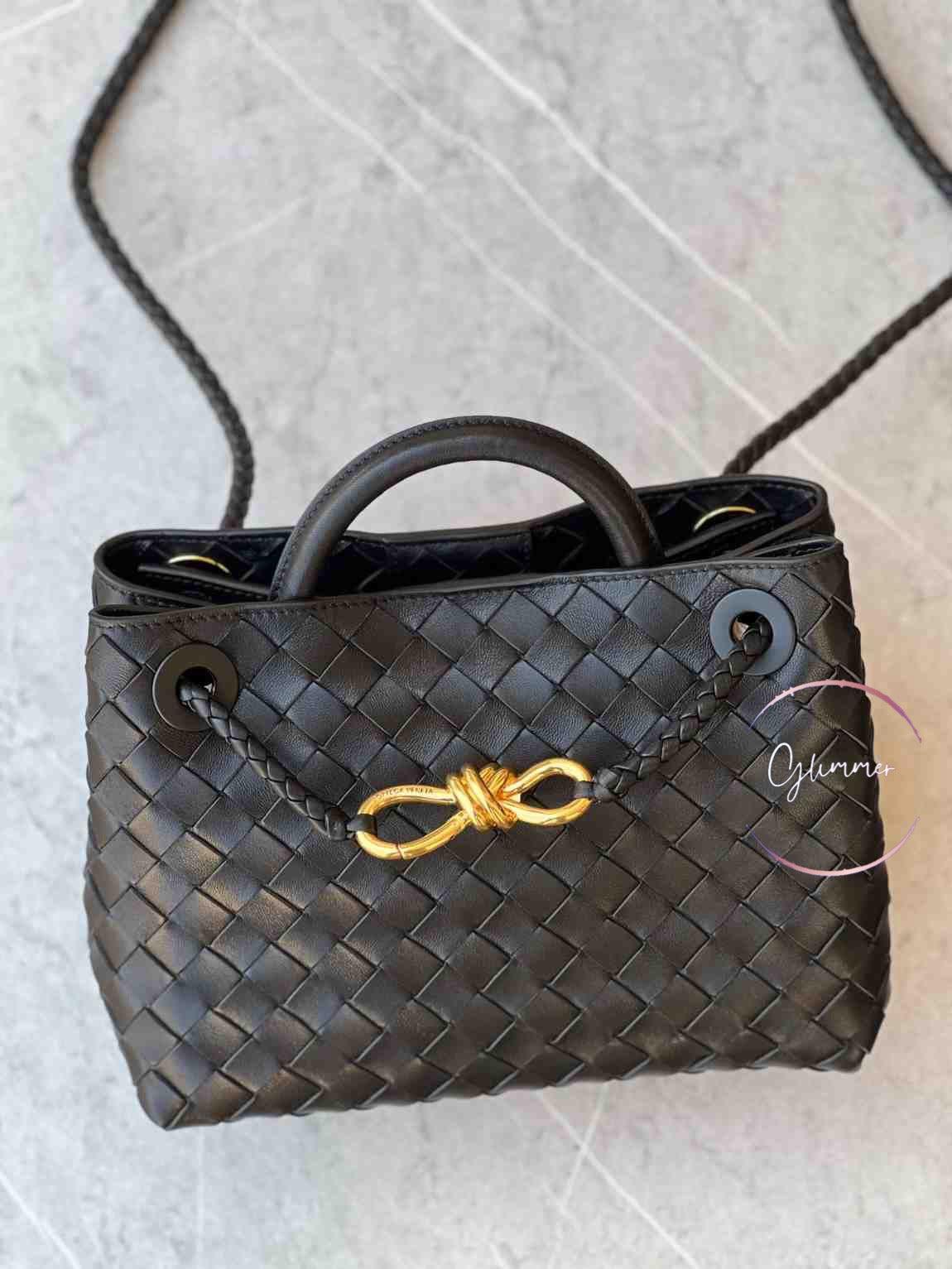 Üst Saplı Bottega Veneta Andiamo Çanta - Glimmer of Luxury