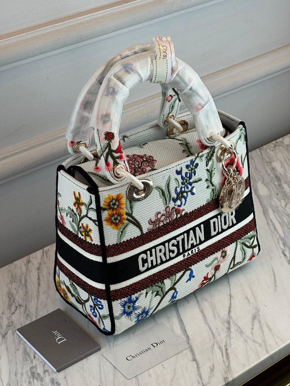 Christian Dior Lady Orta Siyah Botanik Bahçesi D-Lite Çanta