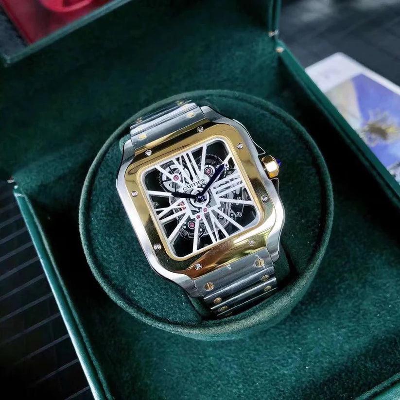 Santos İskelet CARTIER Saat - Glimmer of Luxury