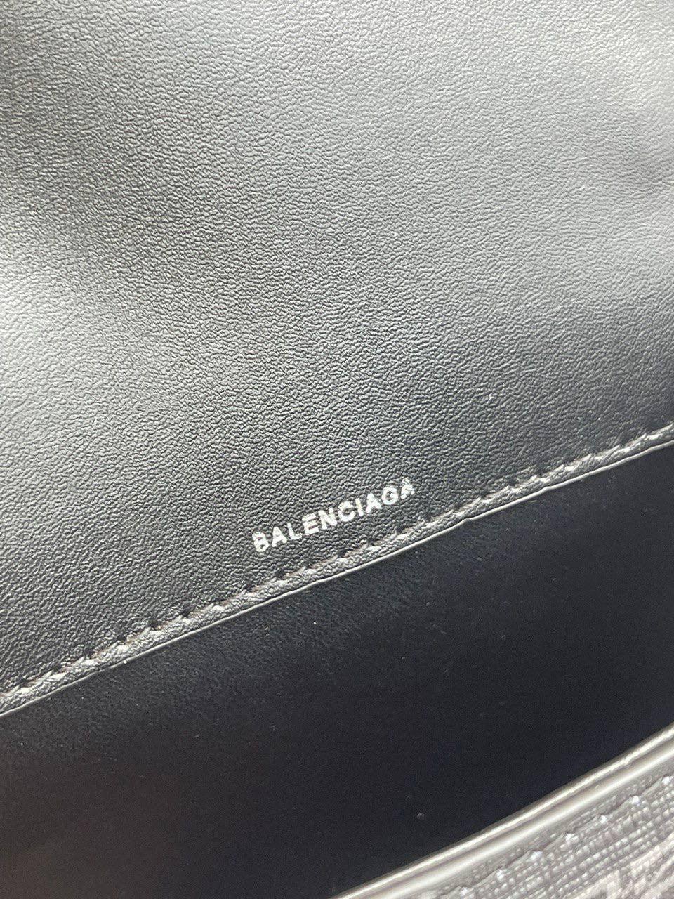 Balenciaga BB Monogram Kanvas Hourglass Kadın Çantaları