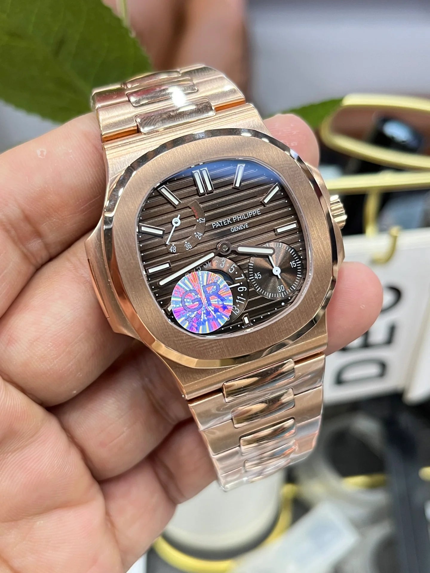 Patek Philippe Nautilus 5712/1R-001 Kahverengi Kadran