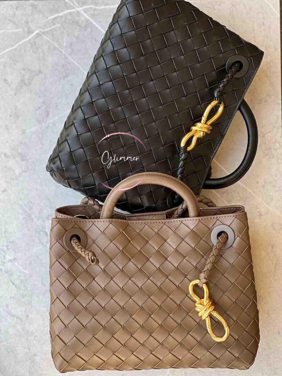 Üst Saplı Bottega Veneta Andiamo Çanta - Glimmer of Luxury