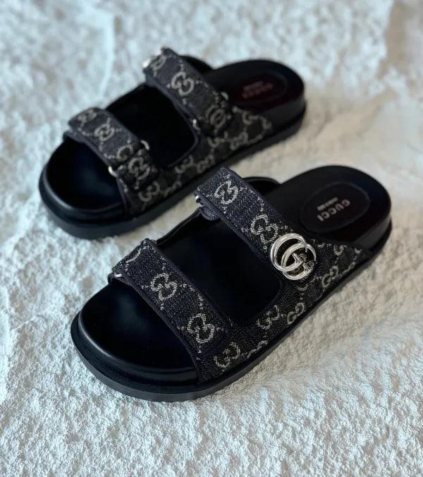 Gucci Çift G Kadın Sandalet Çoklu Modeller