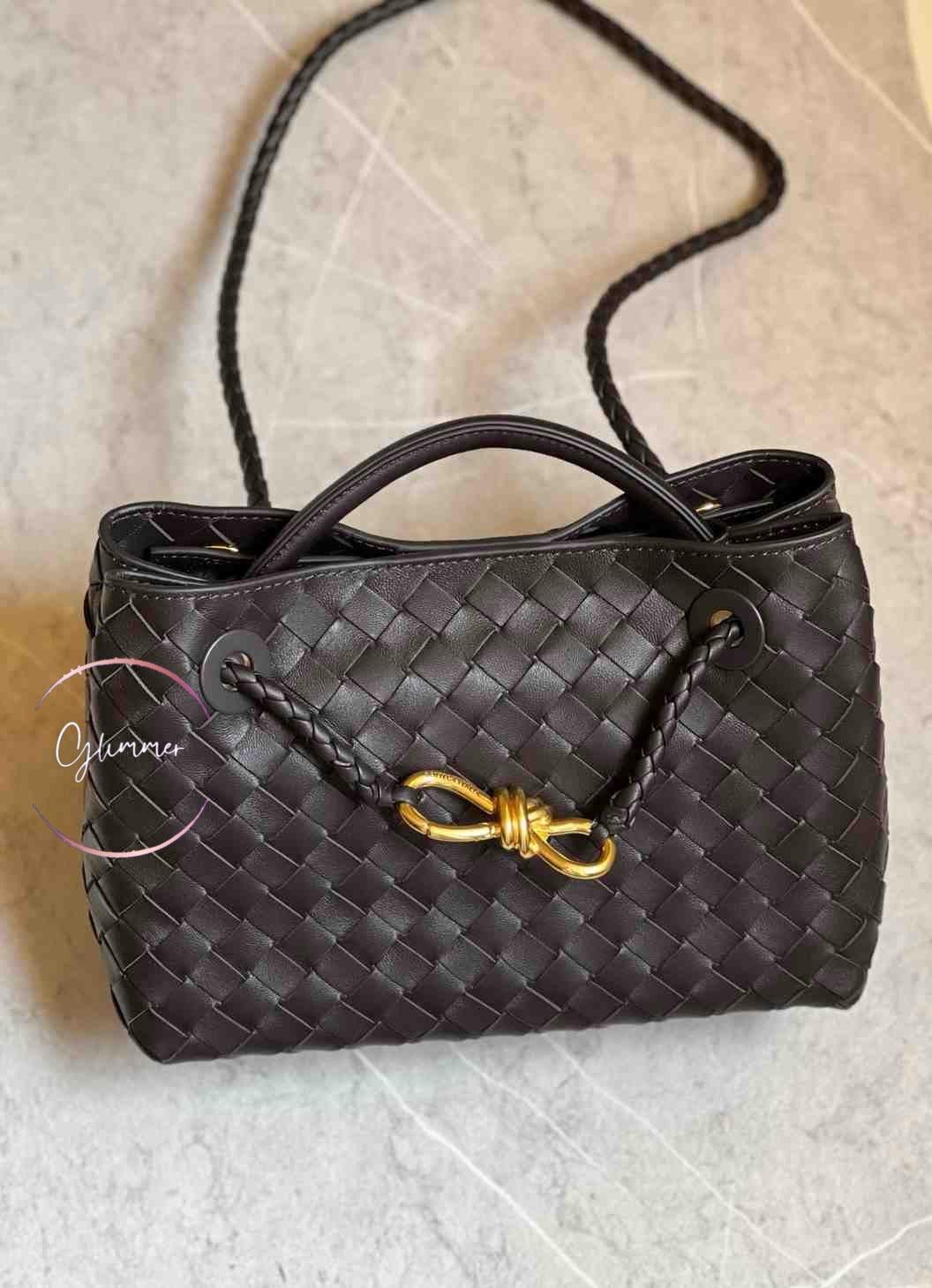 Üst Saplı Bottega Veneta Andiamo Çanta - Glimmer of Luxury