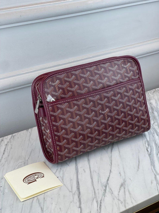 Goyard Jouvence GM Makyaj Çantası Bordo