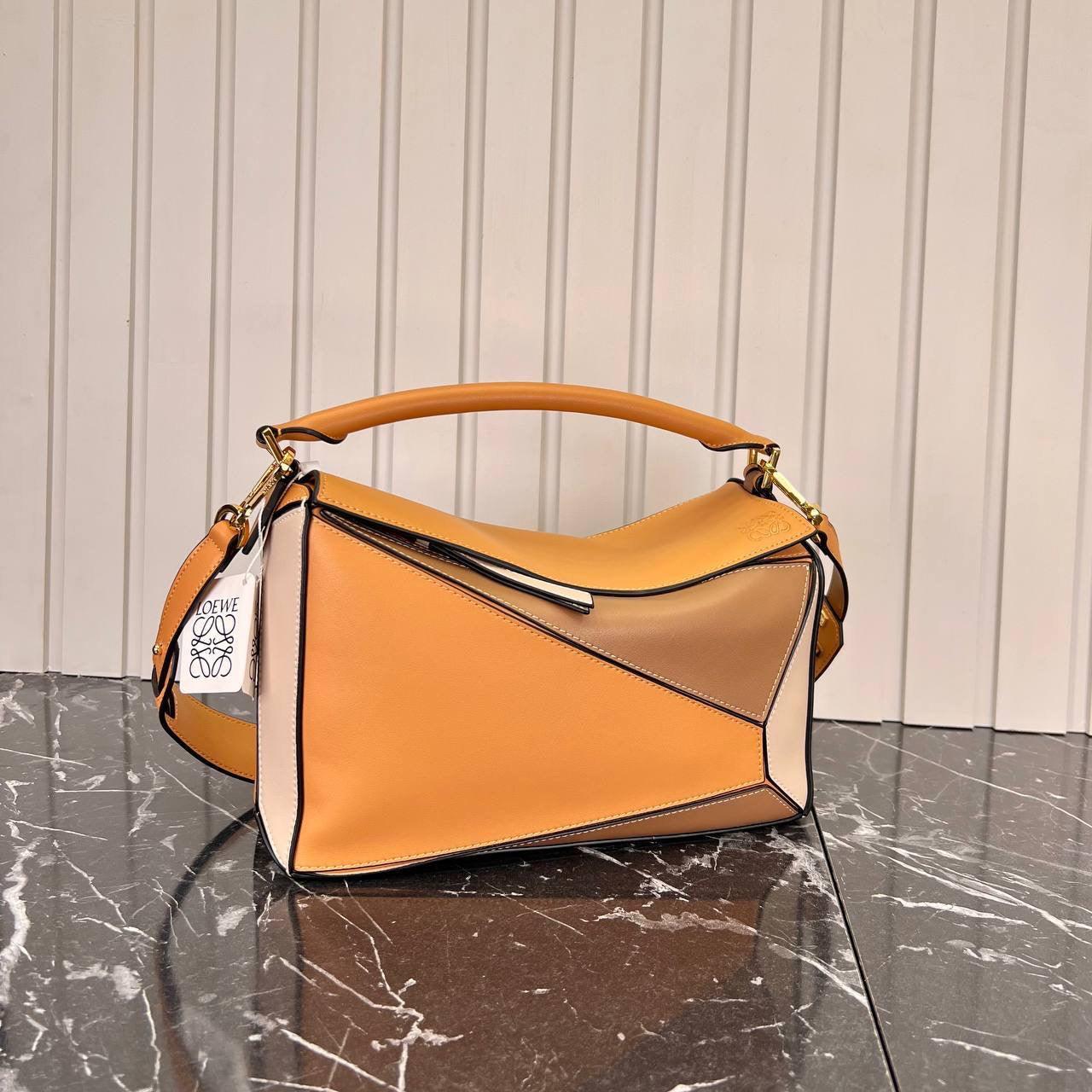 Loewe Puzzle Çanta Çoklu Renkli - Glimmer of Luxury