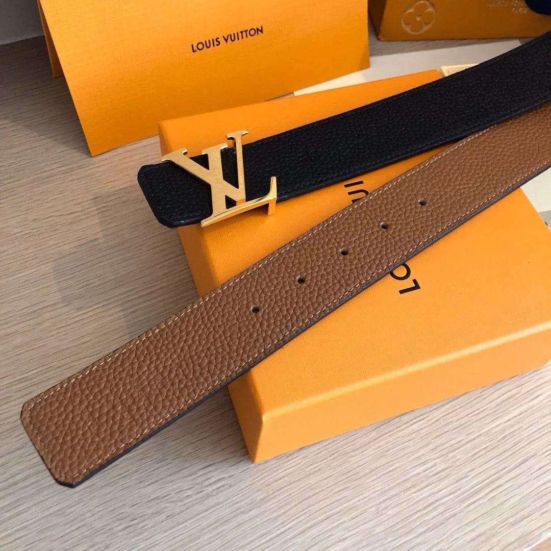 LV BAŞ HARFLERI TERS ÇEVRILEBILIR KEMER TAURILLON LOUIS VUITTON - Glimmer of Luxury