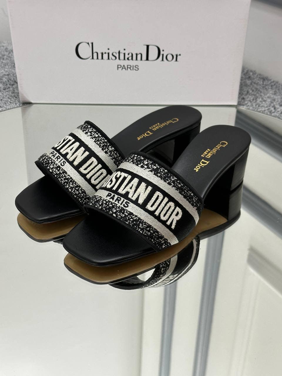 Christian Dior Dway Mule Sandals - Glimmer of Luxury