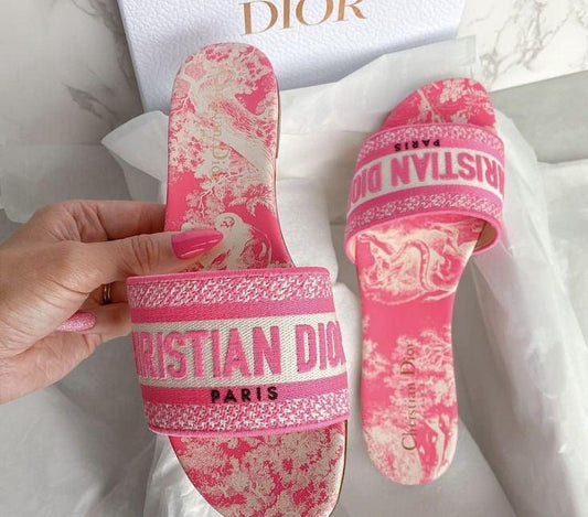 Christian Dior Dway Slide Slipper - Glimmer of Luxury