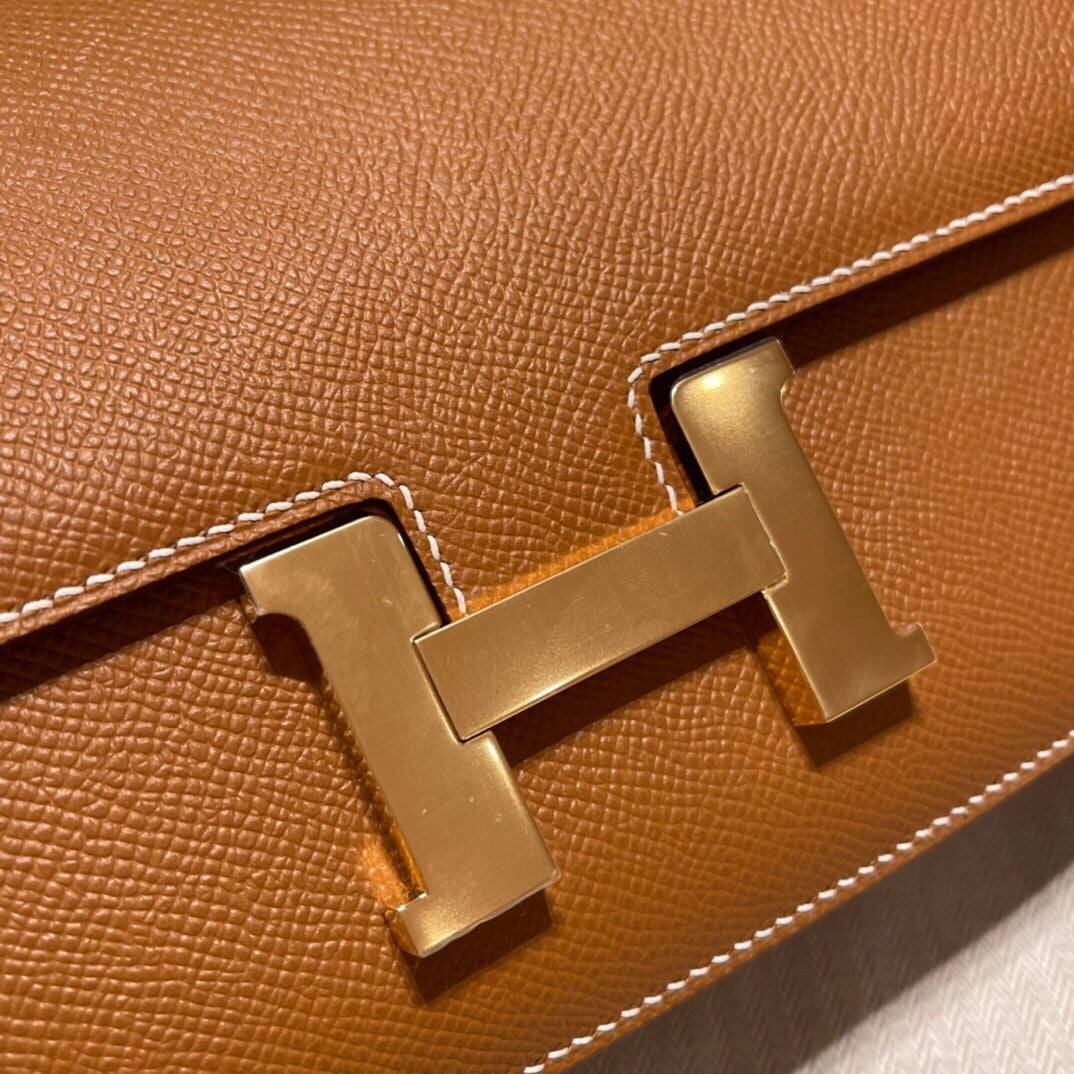 Hermès Constance Elan Gold Epsom Deri Çanta