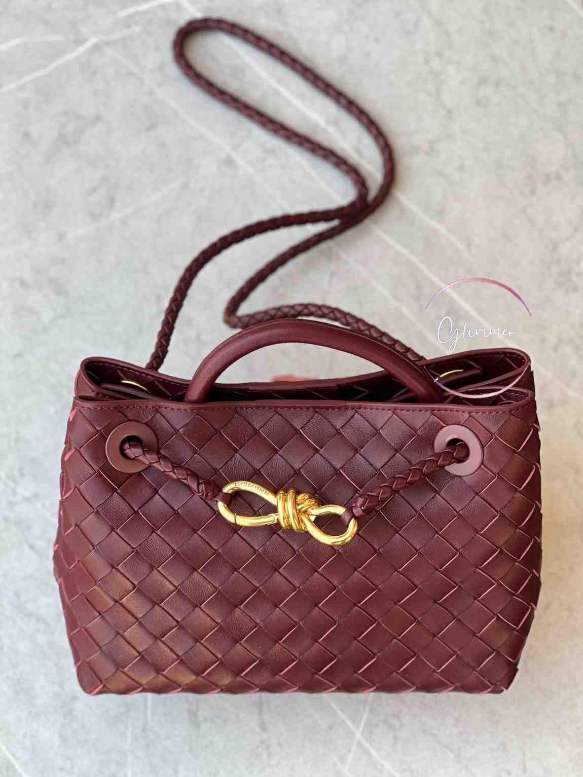 Üst Saplı Bottega Veneta Andiamo Çanta - Glimmer of Luxury