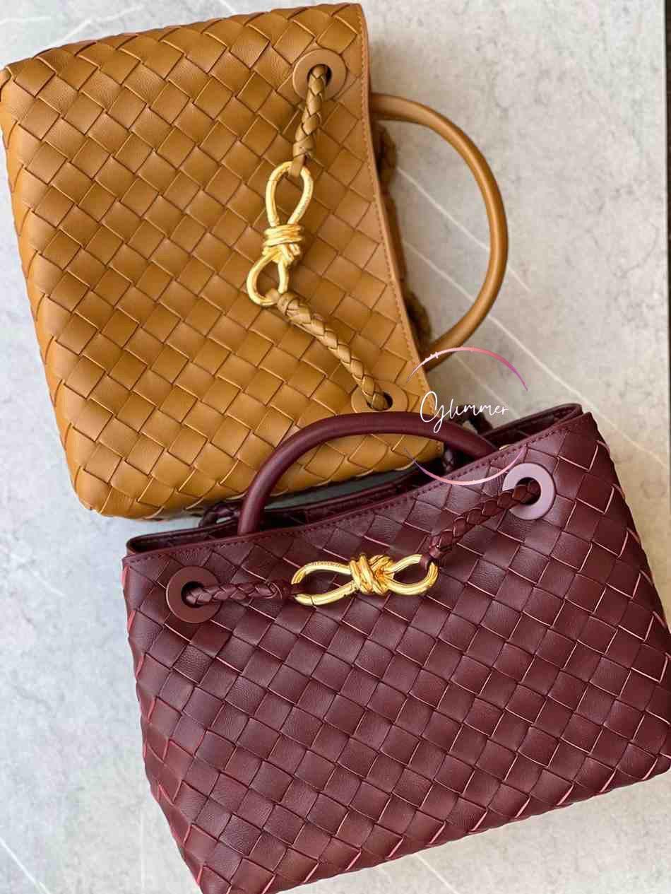 Üst Saplı Bottega Veneta Andiamo Çanta - Glimmer of Luxury