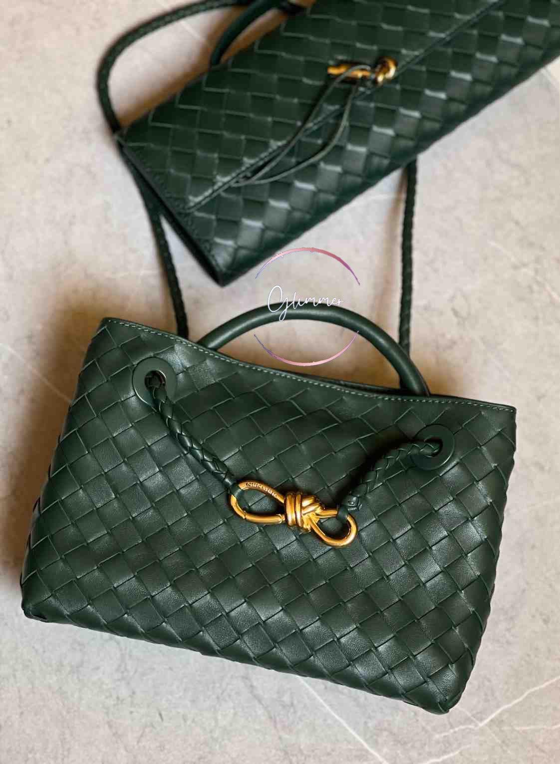 Üst Saplı Bottega Veneta Andiamo Çanta - Glimmer of Luxury