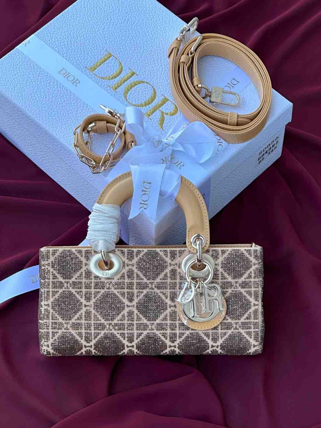 Dior Small Lady D-Joy Çanta Pamuk İnci - Glimmer of Luxury