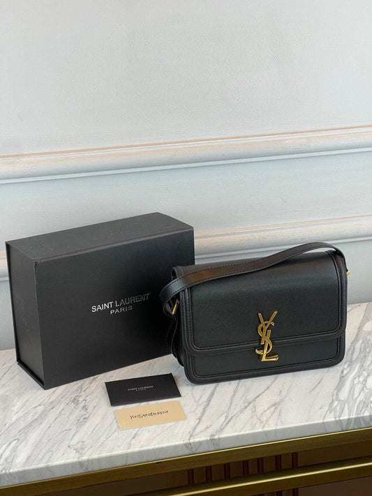 Yves Saint Laurent Solferino Medium Leather Bag - Glimmer of Luxury