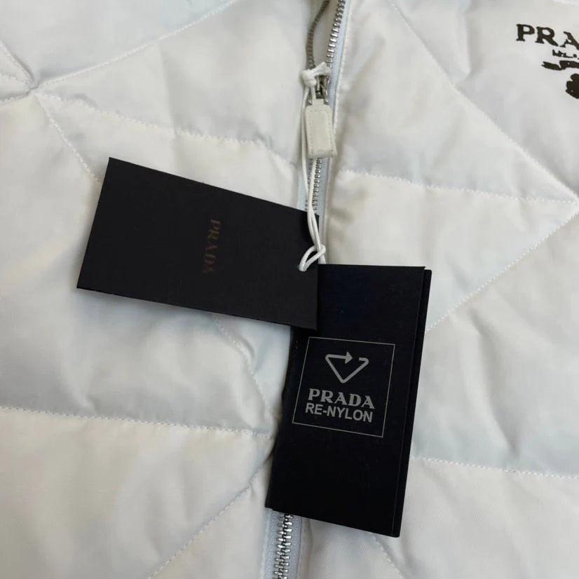 Prada Re-Naylon Kaz Tüyü Mont - Glimmer of Luxury