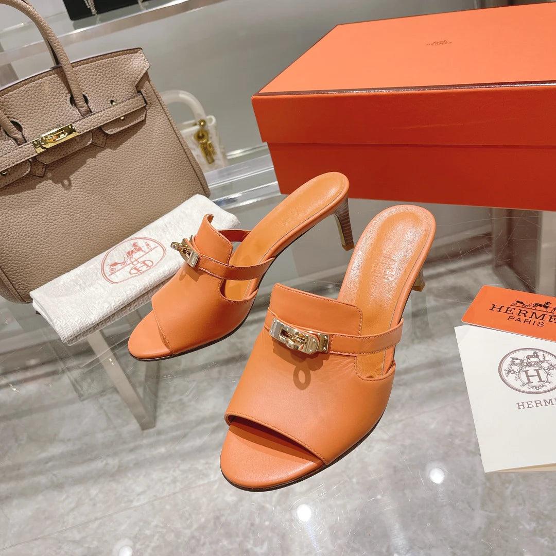 Hermès Candy Sandals - Glimmer of Luxury