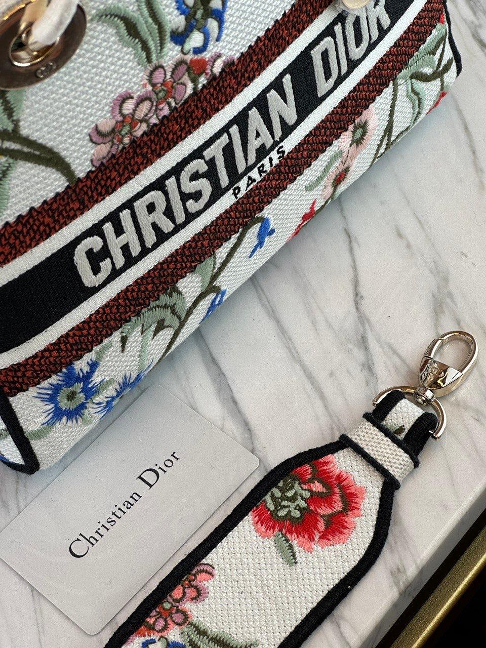 Christian Dior Lady Orta Krem D-Lite Çanta