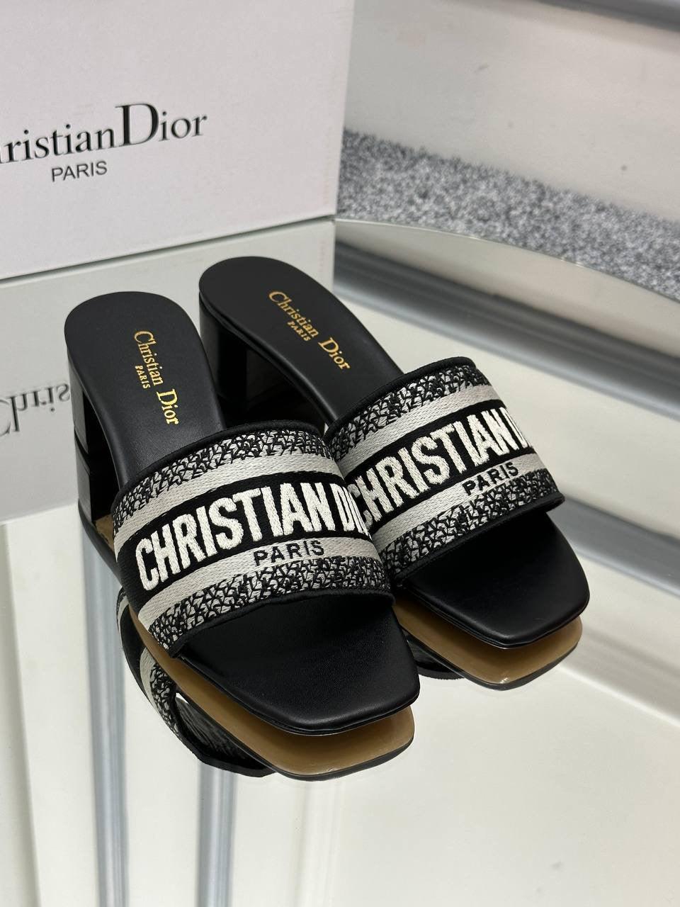 Christian Dior Dway Mule Sandals - Glimmer of Luxury