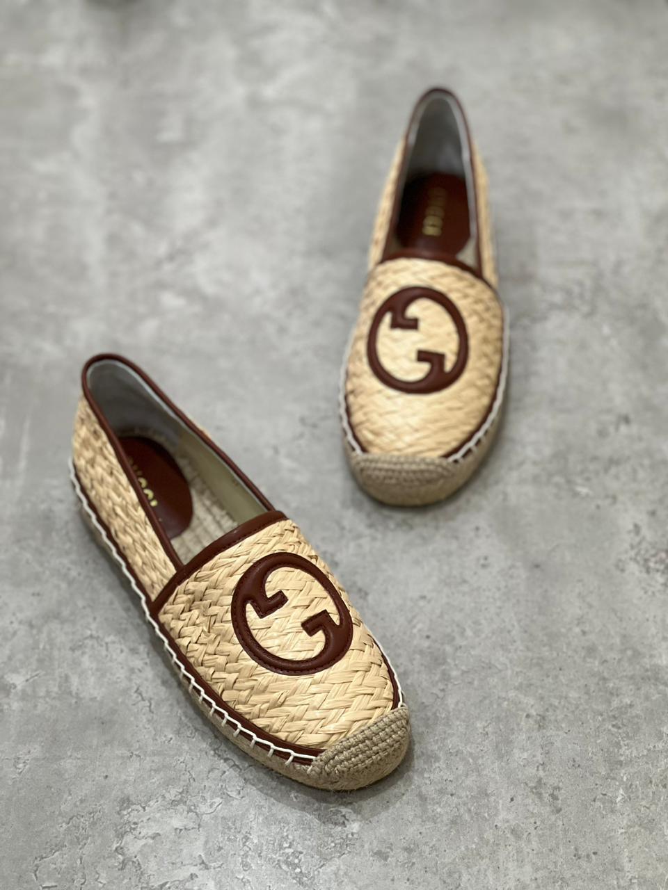 Gucci GG Logo Canvas Espadriller - Glimmer of Luxury