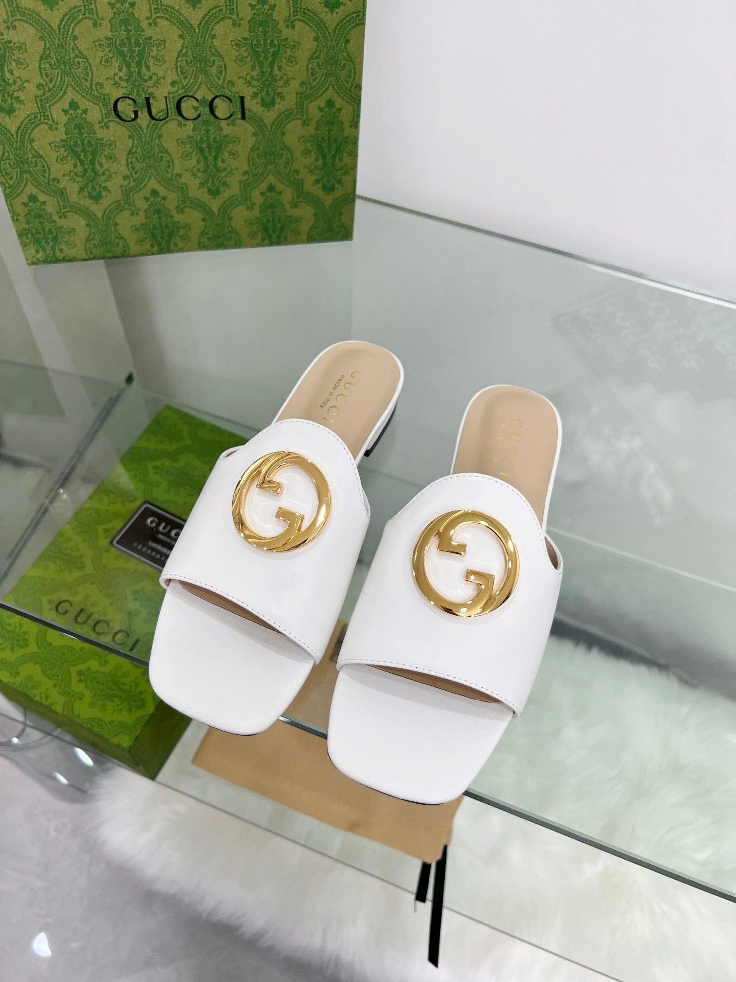 Gucci Nojum Blondie Slide - Glimmer of Luxury