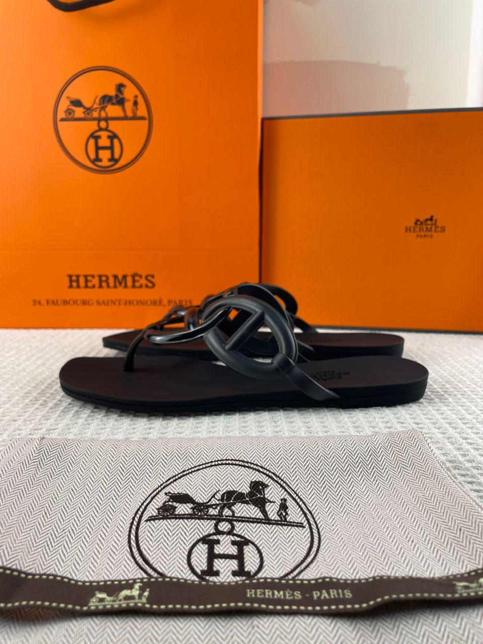 Hèrmes Egerie Sandals Black