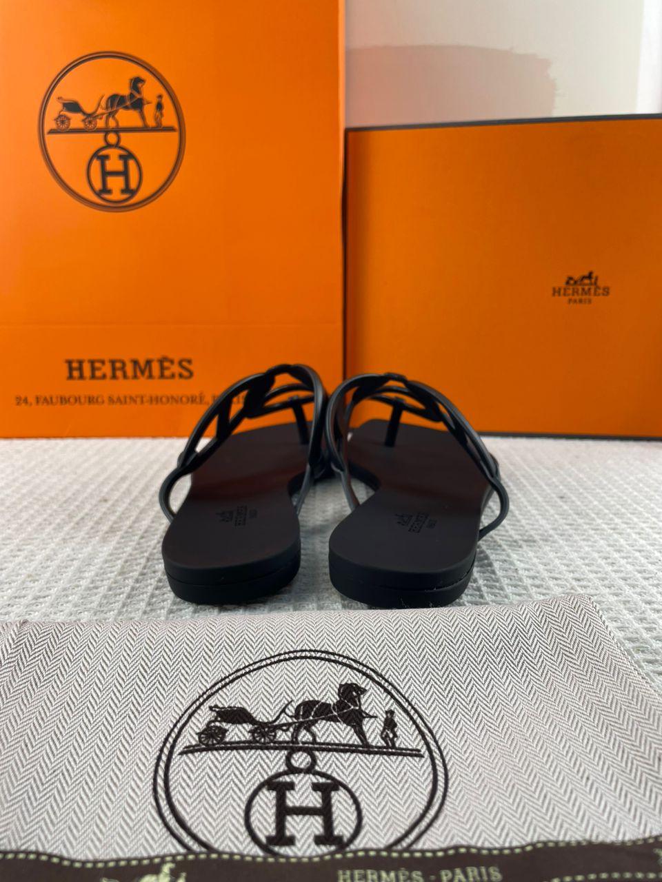 Hèrmes Egerie Sandals Black