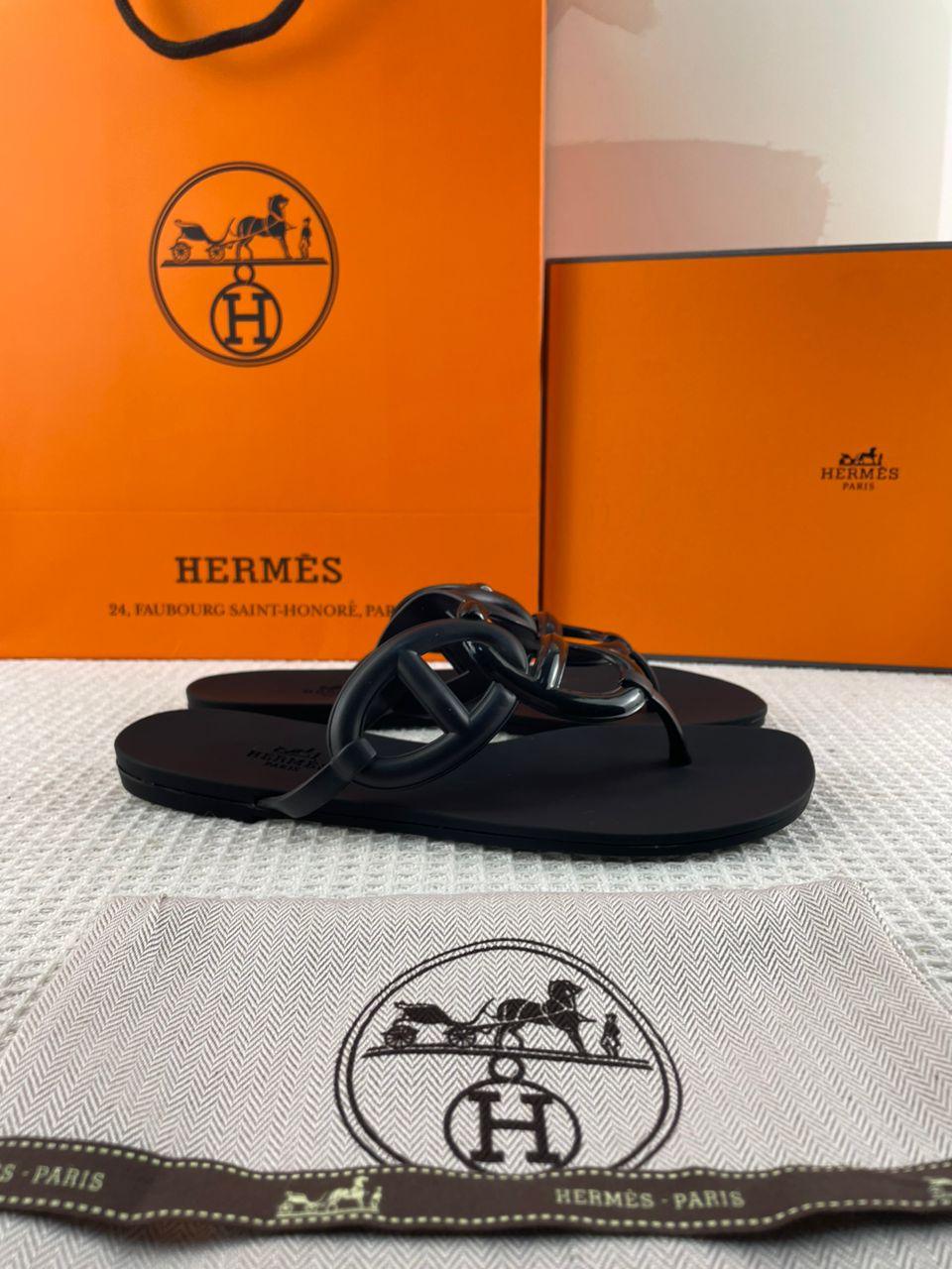 Hèrmes Egerie Sandals Black