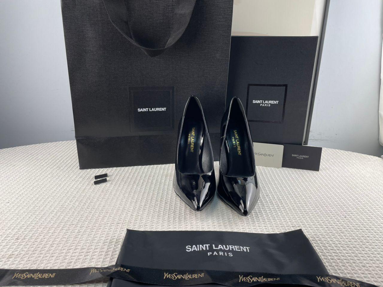 YSL Opium Patent Leather Heeled Shoes