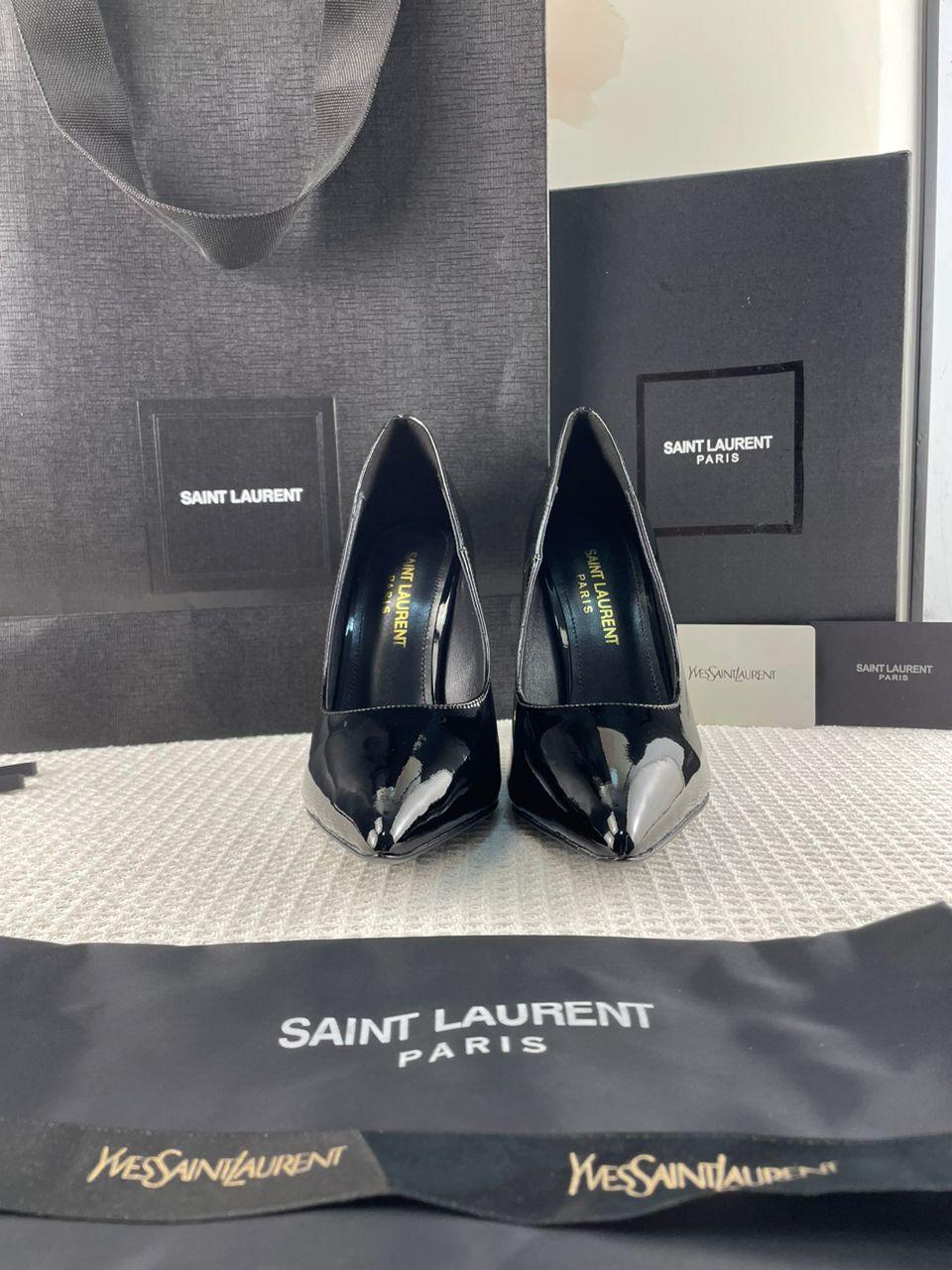 YSL Opium Patent Leather Heeled Shoes